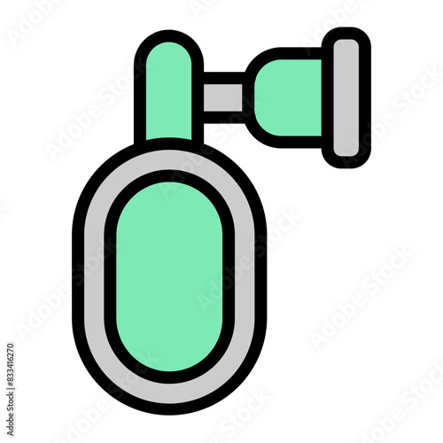 Anesthesia Vector Filled Icon Design