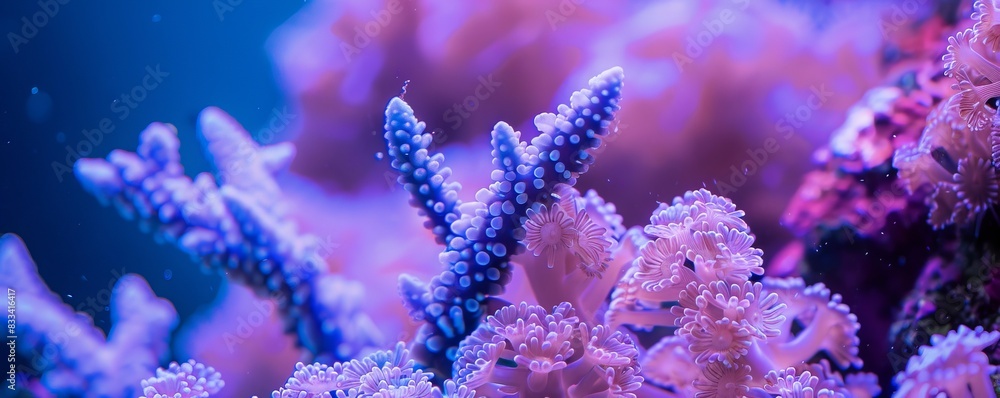 Obraz premium sea ​​and ocean corals.