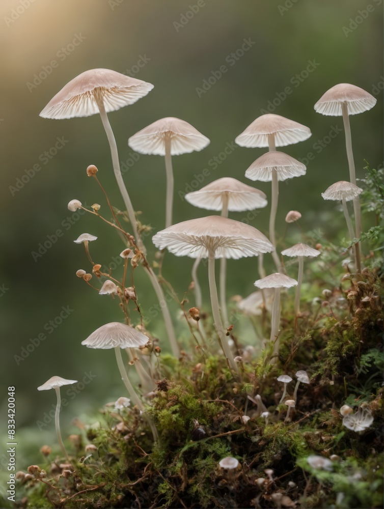 mushroom in the forest mushroom in the forest