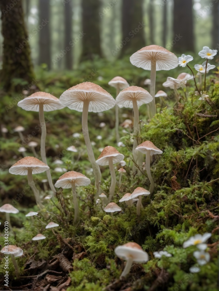 Fototapeta premium mushroom in the forest