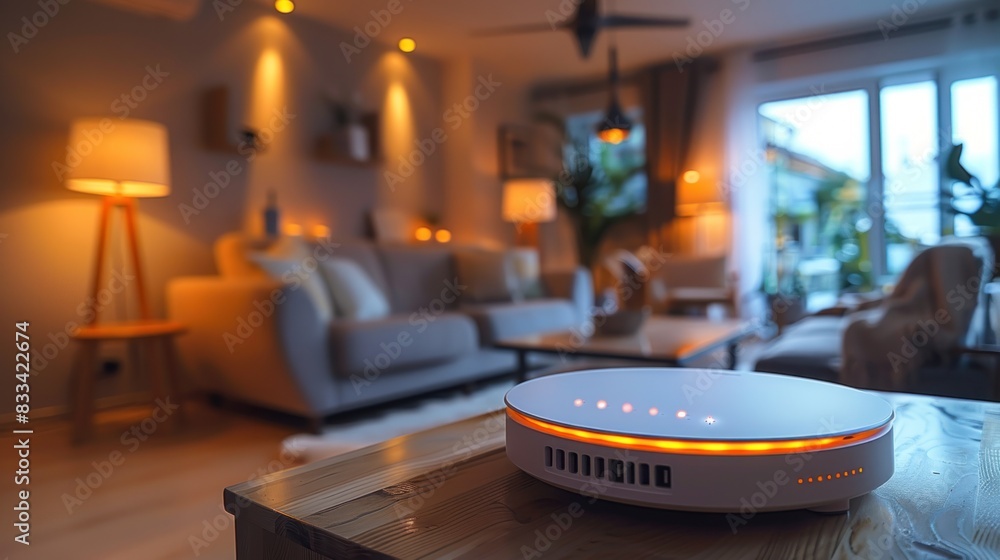 The signal is emitted from the WiFi router in the room environment The signal is emitted from the WiFi router in the room environment