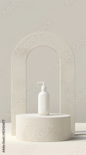 a single hotel amenity product on a light gray background for promotional purposes.