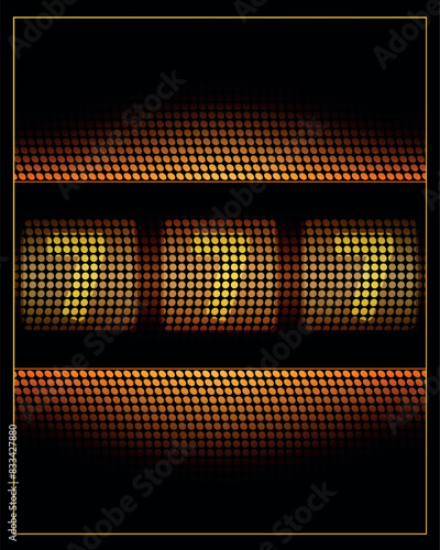 Casino jackpot 777 gamble winner. Vector illustration EPS 10.