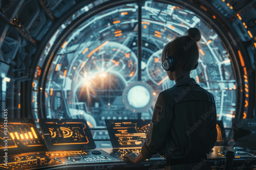 Human and AI Symbiosis in Advanced Urban Landscapes. Futuristic Background with Smart Robots and Androids. Human and AI Symbiosis in Advanced Urban Landscapes. Futuristic Background with Smart Robots and Androids.
