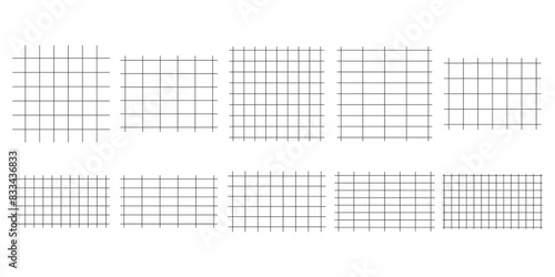 Minimalist Square Grid Set