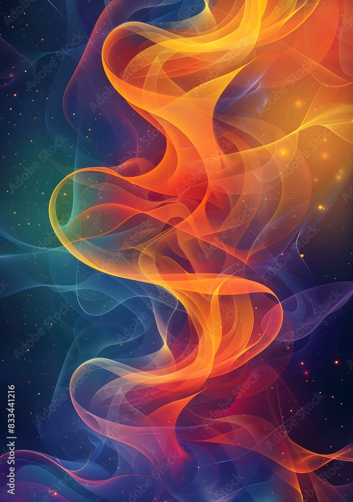 Obraz premium Colorful Nebula