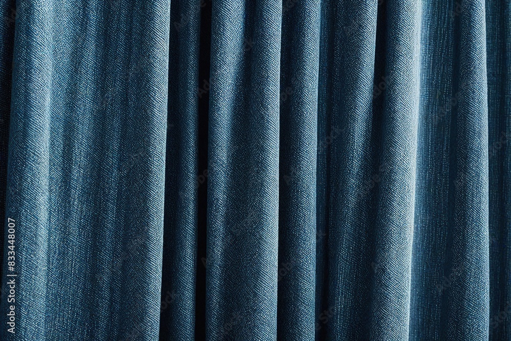 Fototapeta premium blue curtain background