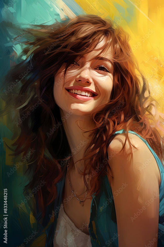 portrait of a woman, generative ai portrait of a woman, generative ai