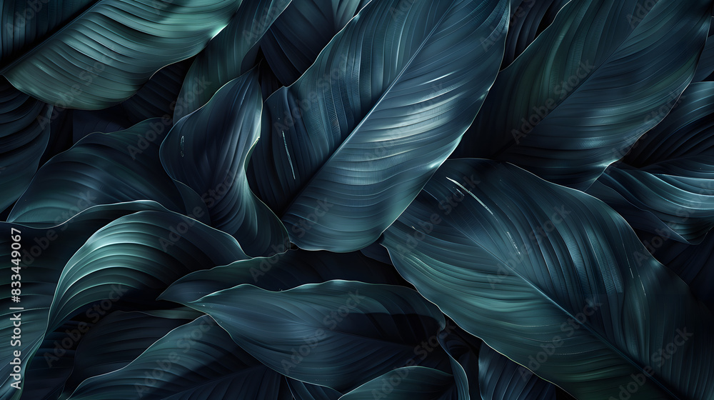 tropical banana leaf details tropical banana leaf details