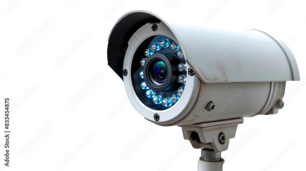 CCTV security camera isolated cut out on .PNG transparent background CCTV security camera isolated cut out on .PNG transparent background
