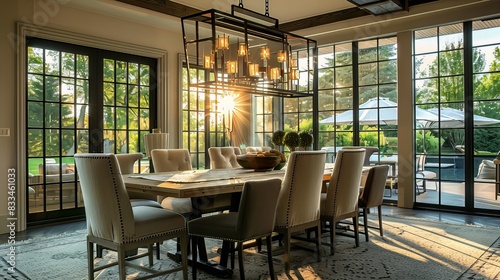 Chic Dining Area