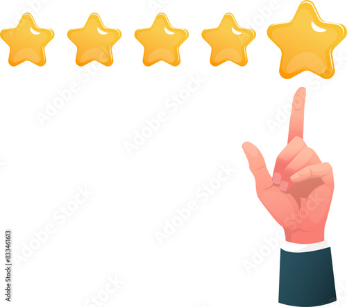 hand gives it a fifth star rating