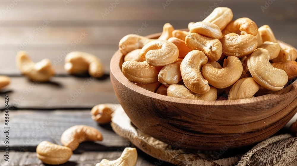 Organic cashew nuts a healthy snack option Organic cashew nuts a healthy snack option