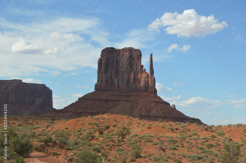 Rock formations in the summer at Monument Valley Navajo National Park, USA Rock formations in the summer at Monument Valley Navajo National Park, USA