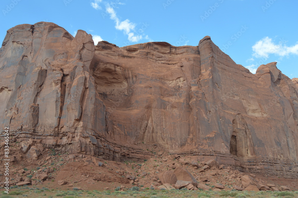 Rock formations in the summer at Monument Valley Navajo National Park, USA Rock formations in the summer at Monument Valley Navajo National Park, USA