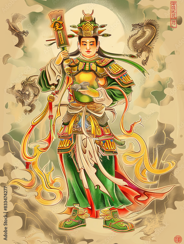 Fototapeta premium chinese god