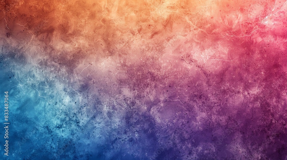 Fototapeta premium Vivid and colorful abstract background with gradient hues. Perfect for artistic, creative, and design projects needing vibrant visual elements.