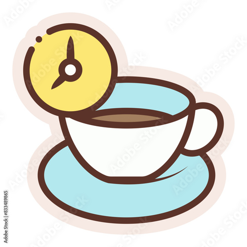coffee break time icon