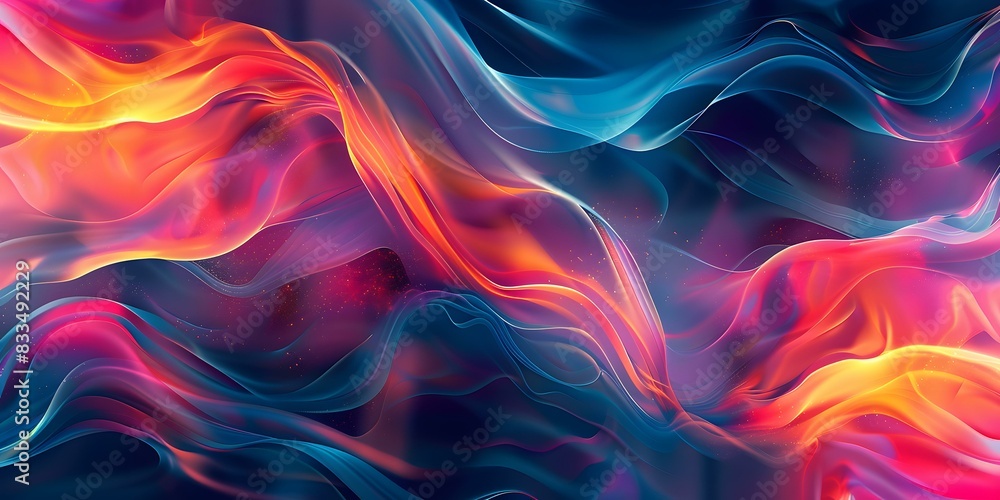 Wavy Multicolor Gradient Backdrop Wavy Multicolor Gradient Backdrop