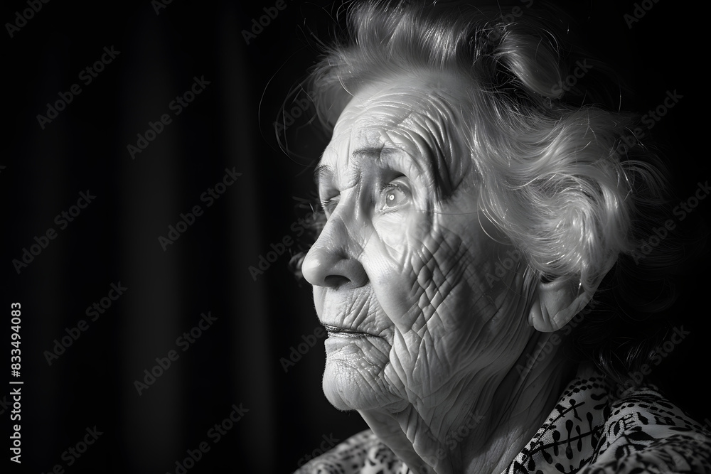 dementia senior woman dementia senior woman