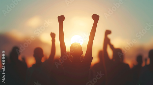 Juneteenth holiday or June Teenth commemorating the end of slavery as a Social justice concept or Emancipation Day representing freedom and equal rights celebration