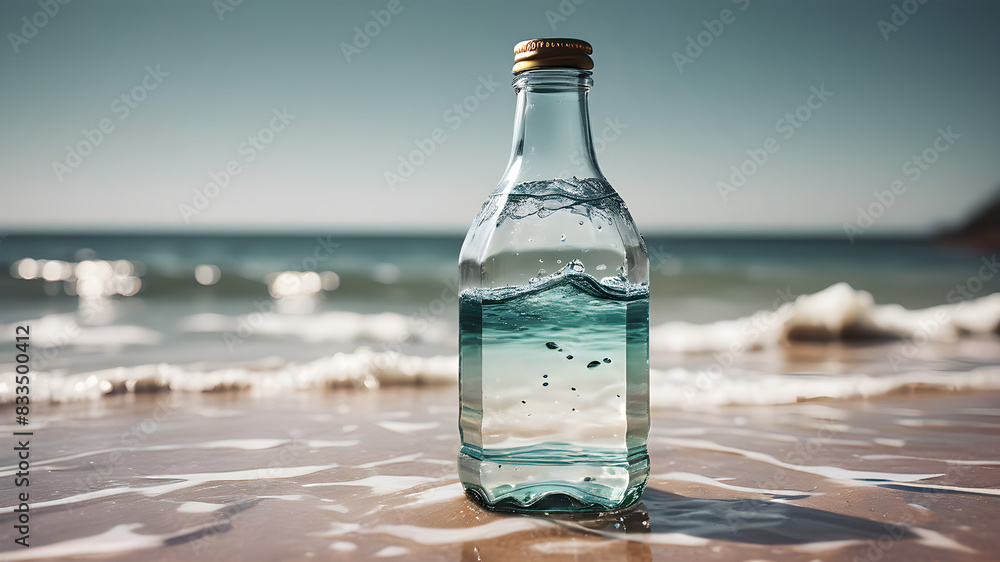 crystal-clear waters in bottle crystal-clear waters in bottle
