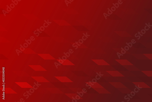 red shiny abstract geometric technology background