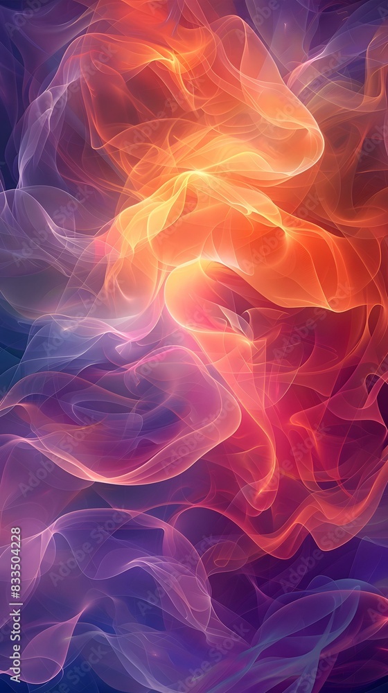 Obraz premium Colorful Flames