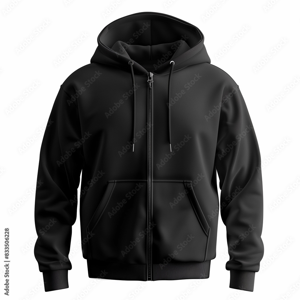 Black Hoodie with Zipper, Hood, and Pockets, Isolated on White Background - Perfect for Apparel Design, Custom Printing, and Branding | 4K Wallpaper, Mockup Black Hoodie with Zipper, Hood, and Pockets, Isolated on White Background - Perfect for Apparel Design, Custom Printing, and Branding | 4K Wallpaper, Mockup