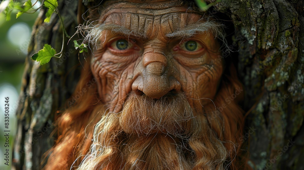 Fantasy character , tree lord, ancient wisdom Fantasy character , tree lord, ancient wisdom