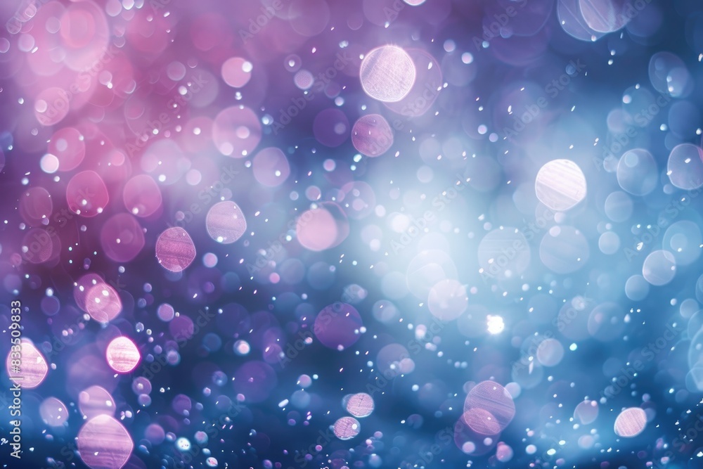 Colorful Bokeh Background with Gradient Effect and Sparkling Particles Colorful Bokeh Background with Gradient Effect and Sparkling Particles