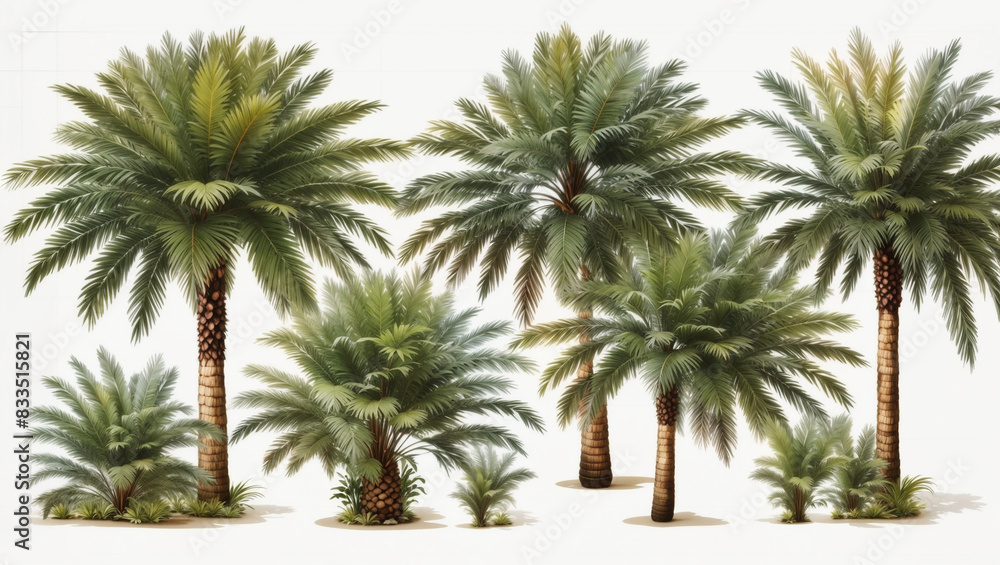 Obraz premium palm tree on the beach