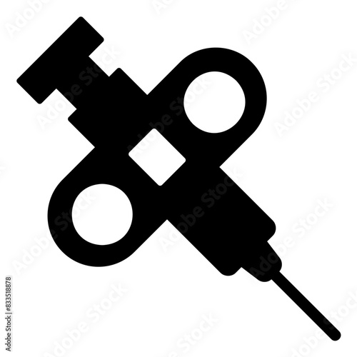 biopsy glyph icon
