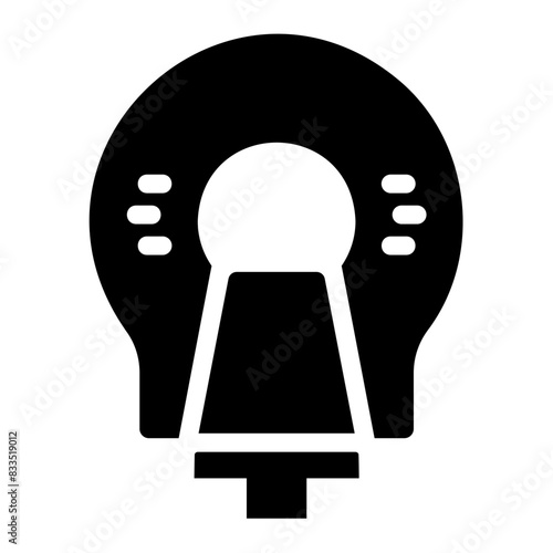 mri glyph icon