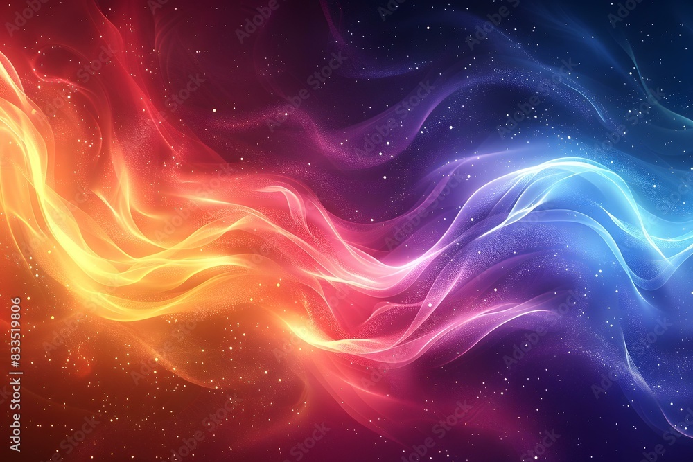 Wavy Multicolor Gradient Backdrop Wavy Multicolor Gradient Backdrop
