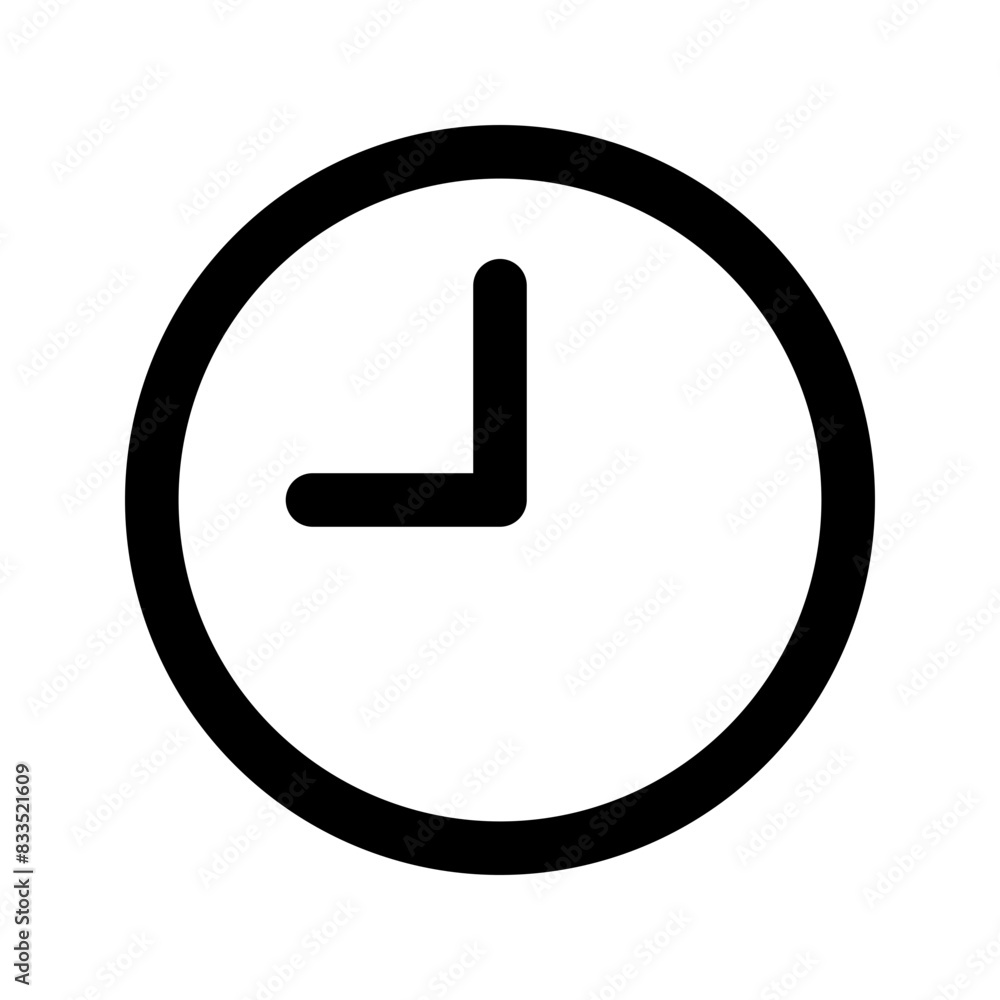 clock line icon clock line icon
