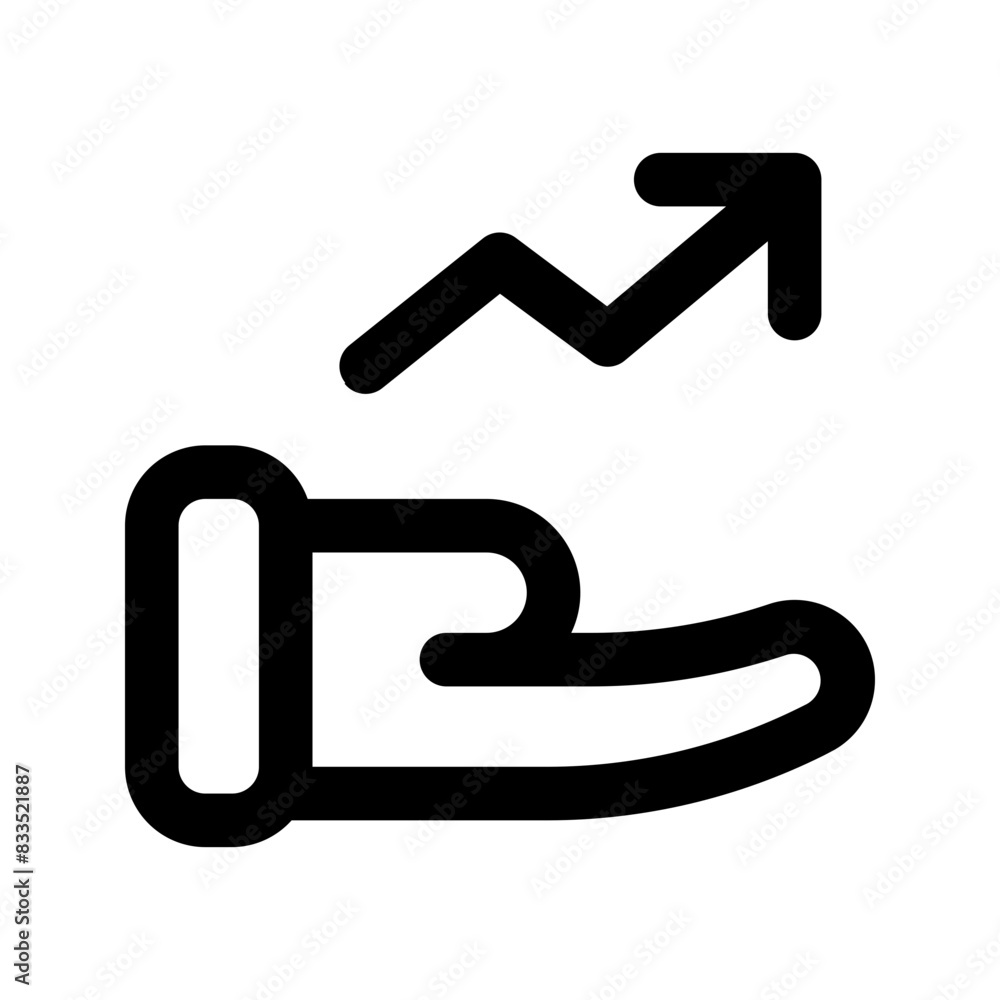 investment line icon investment line icon