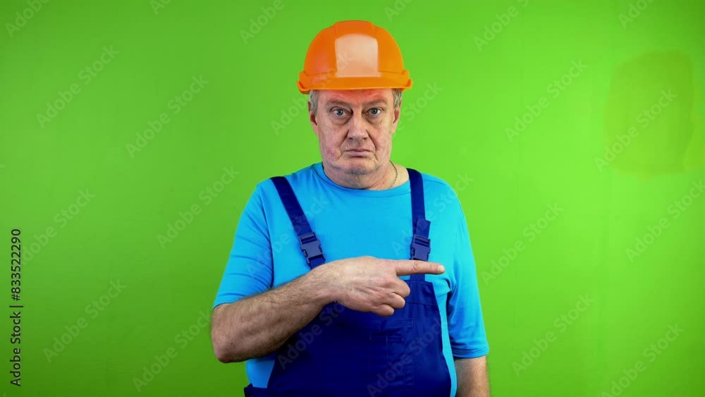 Repairman dont know answer shrugging shoulders and pointing fingers away. Repairman dont know answer shrugging shoulders and pointing fingers away.