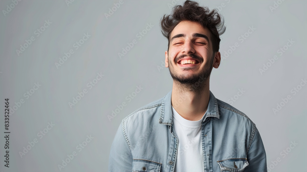 Fototapeta premium portrait of a smiling man