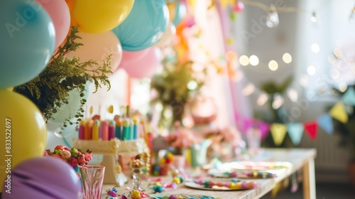 Vibrant Birthday Party Decor