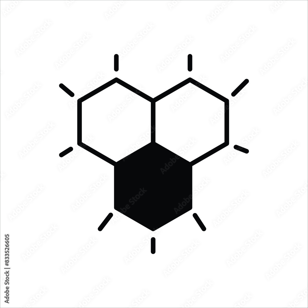 Fototapeta premium Structure vector icon