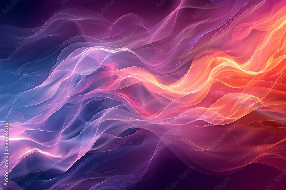 Fototapeta premium Colorful Flames