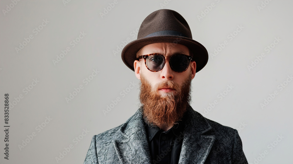 portrait of a man in sunglasses portrait of a man in sunglasses
