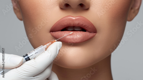 Lip flip, cosmetology 