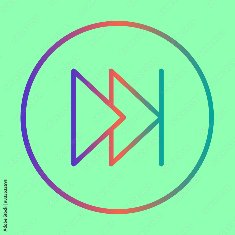 Forward icon Design Forward icon Design