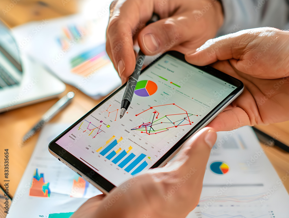 Business team brainstorming digital marketing tactics, analyzing data, and creating a strategic plan for success. Business team brainstorming digital marketing tactics, analyzing data, and creating a strategic plan for success.