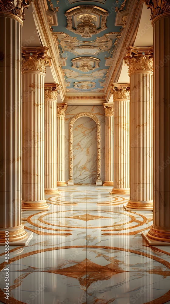 Obraz premium A magnificent hall