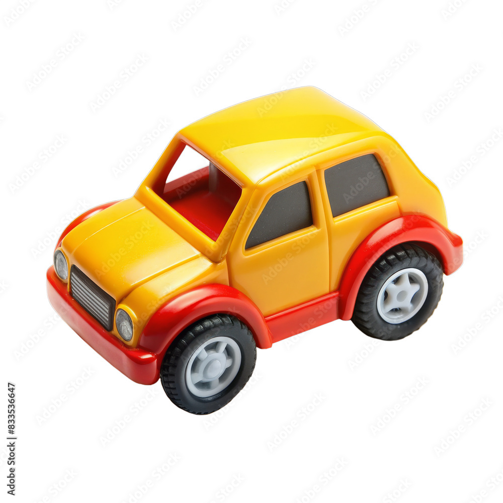 toy car 3d render on transparent background toy car 3d render on transparent background