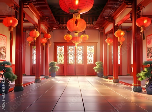 Wallpaper Mural Chinese courtyard Torontodigital.ca