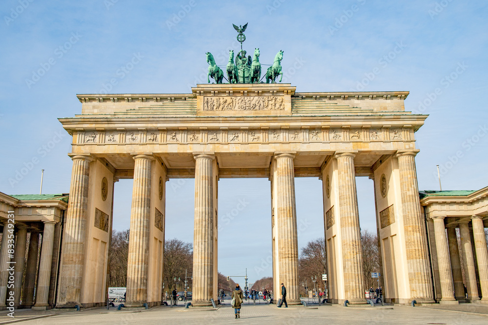 Obraz premium Brandenburger Tor in Berlin